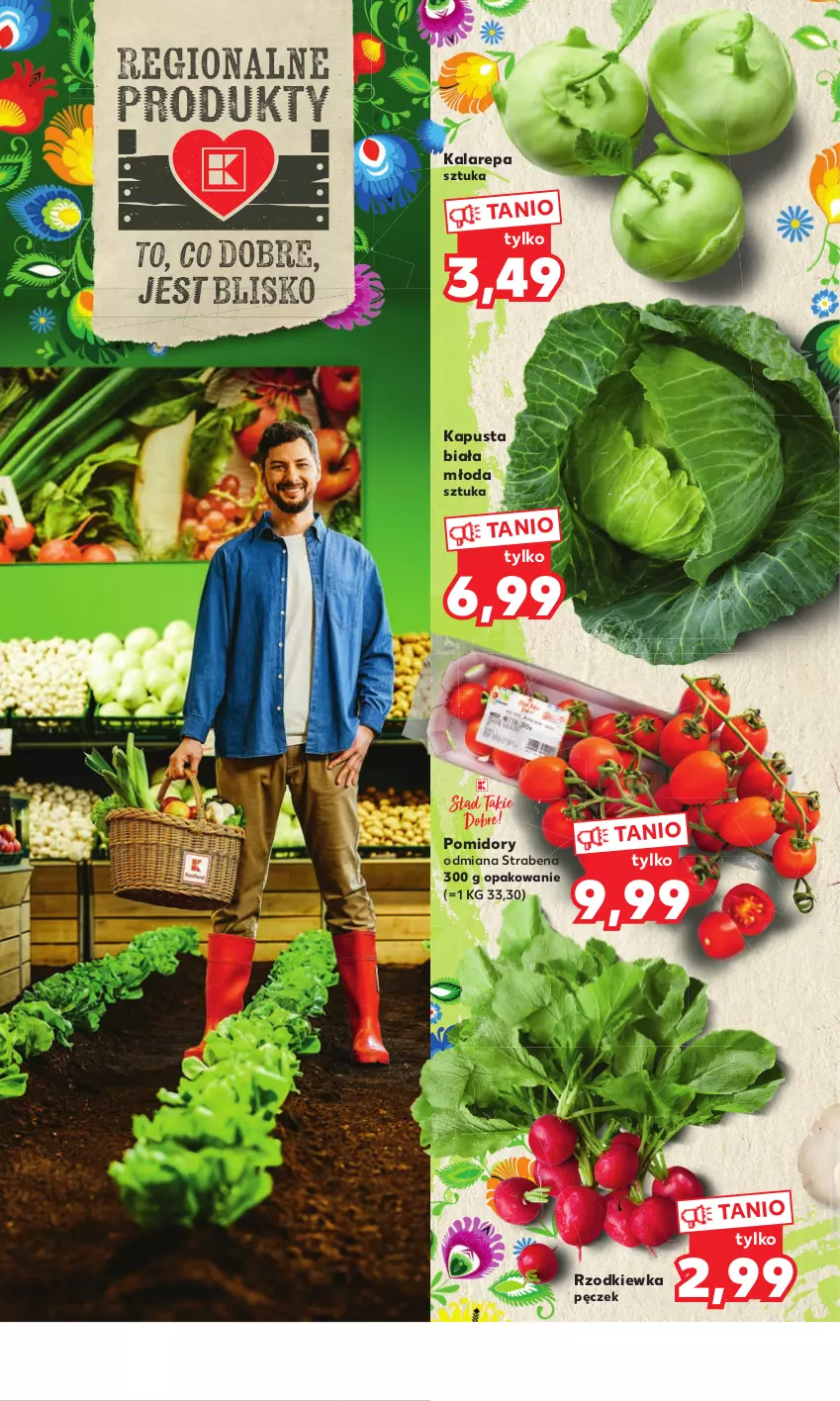 Gazetka promocyjna Kaufland - Mocny Start - ważna 12.06 do 14.06.2023 - strona 6 - produkty: Pomidory, Rzodkiewka