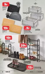 Gazetka promocyjna Netto - Od Czwartku - Gazetka - ważna od 04.02 do 04.02.2026 - strona 2 - produkty: Piec, Top, Por, Wycieraczka, Buty, Ociekacz, Stojak, Uchwyty, Obuwie, Stojak na buty, Ociekacz na obuwie