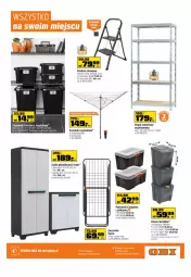 Gazetka promocyjna Obi - Gazetka OBI - Gazetka - ważna od 28.06 do 28.06.2022 - strona 17 - produkty: Top, Sok, Gra, Drabina, Cynk, Kosz, Pojemnik, Regał, Szafa, Suszarka, Regał metalowy, Fa