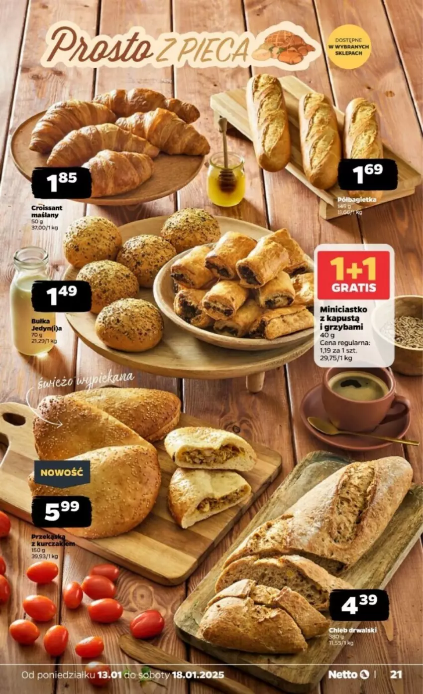 Gazetka promocyjna Netto - ważna 13.01 do 18.01.2025 - strona 14 - produkty: Croissant, Kapustą