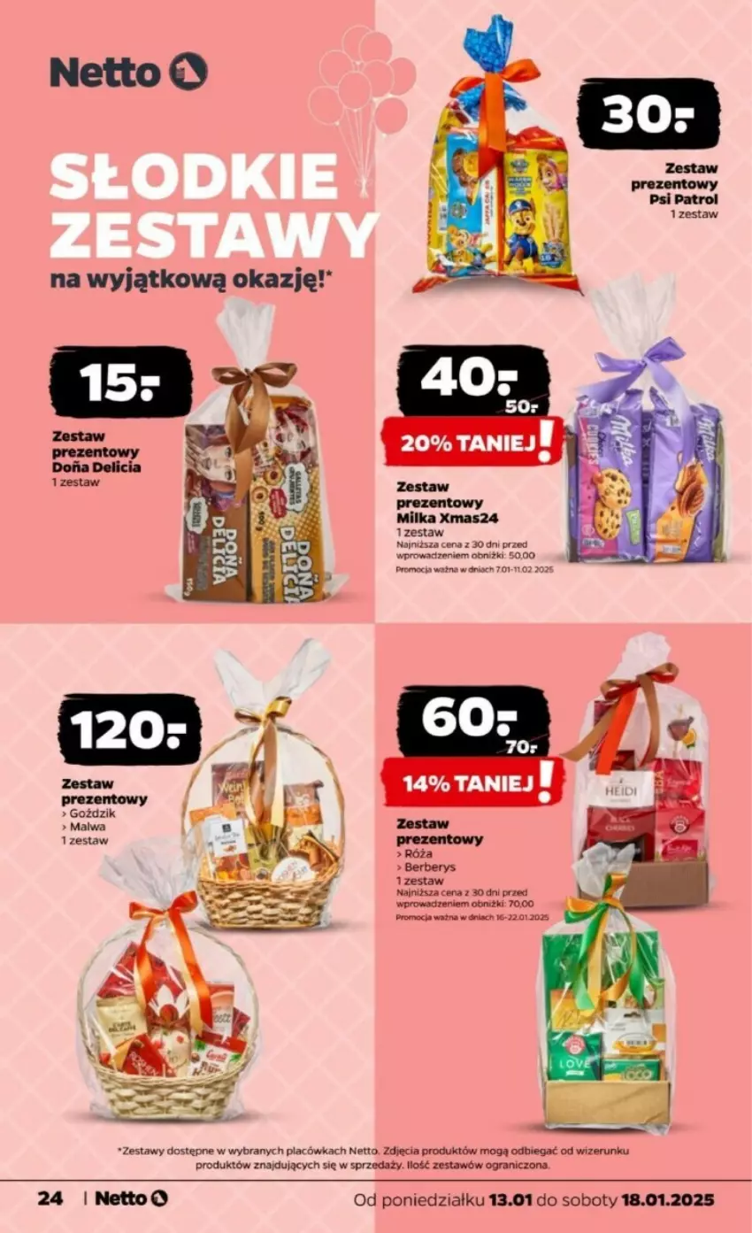 Gazetka promocyjna Netto - ważna 13.01 do 18.01.2025 - strona 17 - produkty: Gra, Psi Patrol, Róża, Zestaw prezentowy