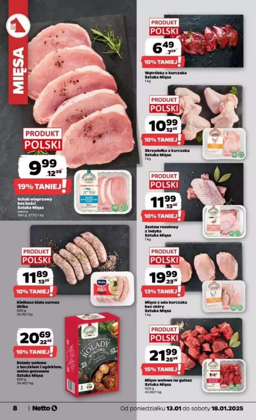 Gazetka promocyjna Netto - ważna 13.01 do 18.01.2025 - strona 25 - produkty: Schab wieprzowy