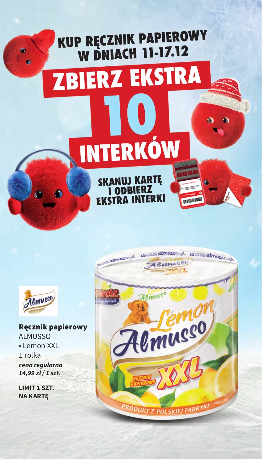 Gazetka promocyjna Intermarche - Gazetka promocyjna - ważna 11.12 do 17.12.2025 - strona 23 - produkty: Mus, Papier, Ręcznik