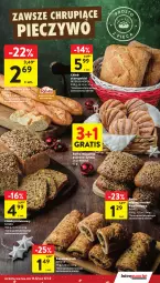 Gazetka promocyjna Intermarche - Gazetka promocyjna - Gazetka - ważna od 17.12 do 17.12.2025 - strona 38 - produkty: Mus, Gra, Chleb proteinowy, Bagietka, Bułka wieloziarnista, Kapuśniaczek, Chleb, Bułka