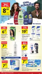 Gazetka promocyjna Intermarche - Gazetka promocyjna - Gazetka - ważna od 17.12 do 17.12.2025 - strona 51 - produkty: Por, Papier, Dezodorant, Papier toaletowy, Joanna, Wełna, Ręcznik, Rolki, Schauma, Mola, Szampon, Ziaja, Odżywka, Kakao, Masło, Mięta, Nivea, Farba do włosów, Mleko, Fa