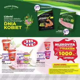 Gazetka promocyjna Stokrotka - Dzień kobiet - Gazetka - ważna od 13.03 do 13.03.2025 - strona 22 - produkty: Warzywa, Jogurt, Mlekovita, Szynka, Owoce, Mięso, Mleko