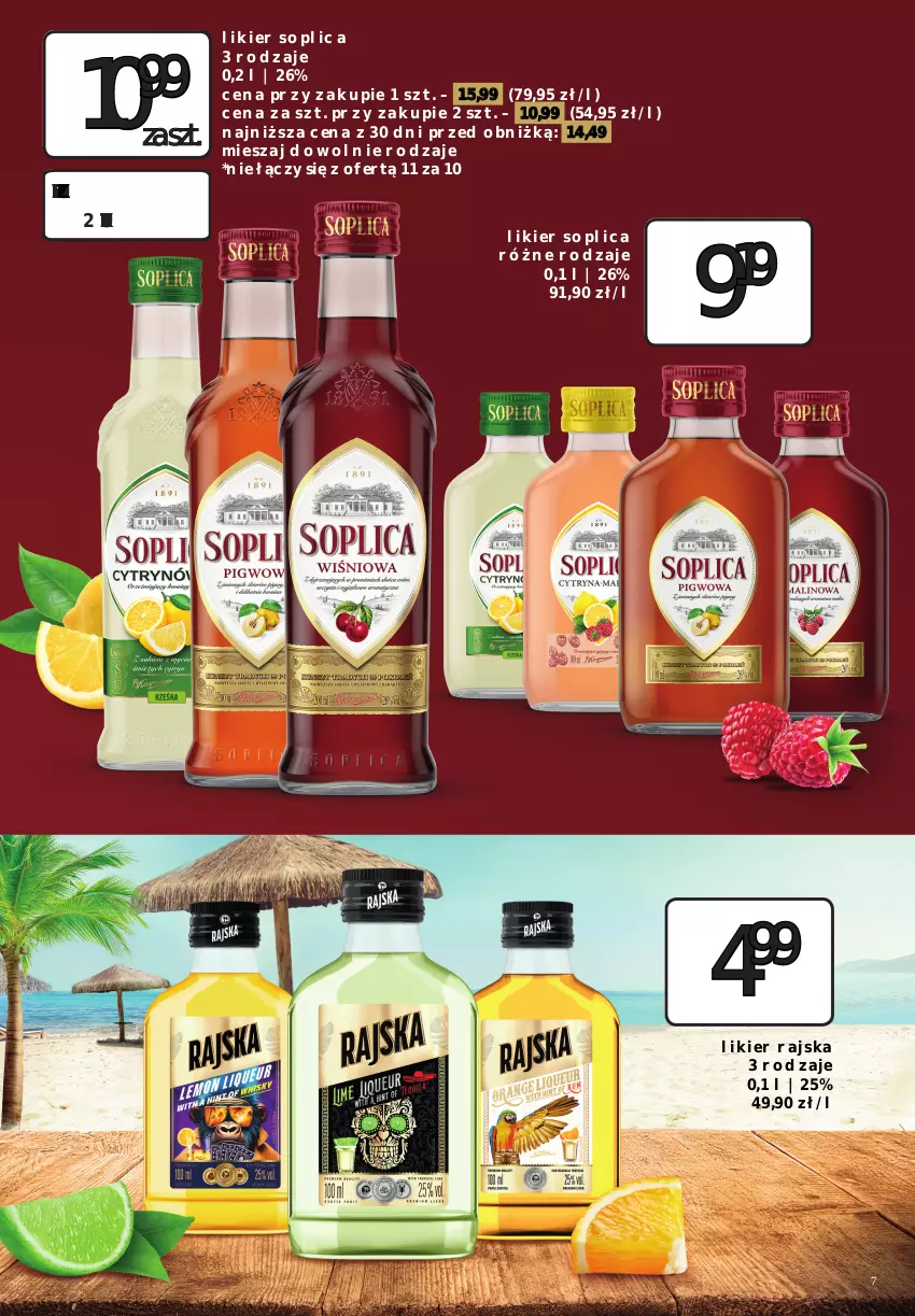 Gazetka promocyjna Dino - Katalog alkoholowy - ważna 05.10 do 10.10.2026 - strona 7 - produkty: Likier, Soplica