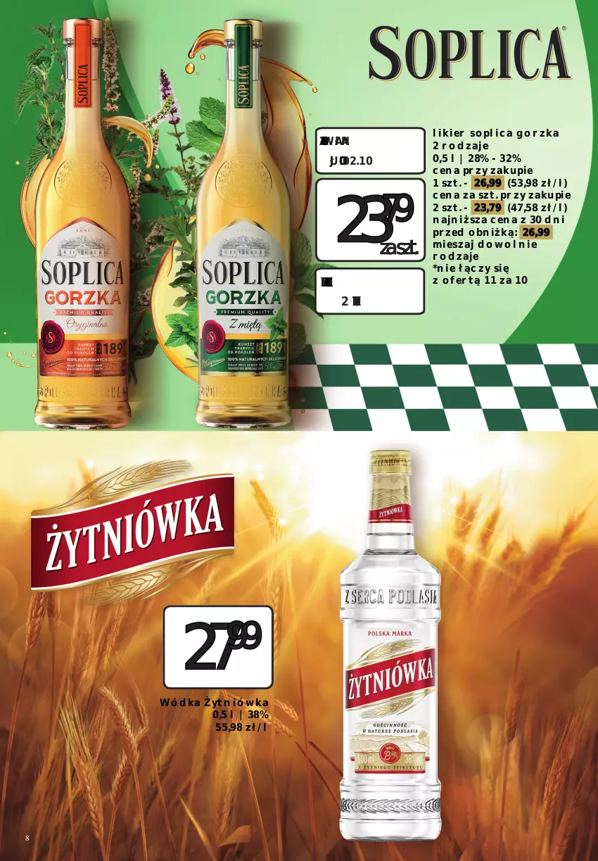 Gazetka promocyjna Dino - Katalog alkoholowy - ważna 05.10 do 10.10.2026 - strona 8 - produkty: Likier, Soplica, Wódka