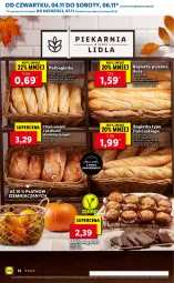 Gazetka promocyjna Lidl - GAZETKA - Gazetka - ważna od 07.11 do 07.11.2021 - strona 12 - produkty: Piec, Bagietka pszenna, Bagietka, Półbagietka, Chleb