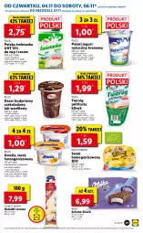 Gazetka promocyjna Lidl - GAZETKA - Gazetka - ważna od 07.11 do 07.11.2021 - strona 21 - produkty: Jogurt naturalny, Sos, Ser, Twaróg, Jogurt, Serek homogenizowany, Serek, Pilos, Twaróg półtłusty, Deser, Milka