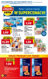Gazetka promocyjna Lidl - GAZETKA - Gazetka - ważna od 07.11 do 07.11.2021 - strona 22 - produkty: Por, Filet z mintaja, Ryby i owoce morza, Sushi, Owoce morza, Owoce, Mintaj, Surimi