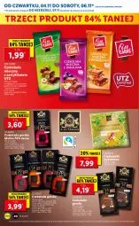 Gazetka promocyjna Lidl - GAZETKA - Gazetka - ważna od 07.11 do 07.11.2021 - strona 40 - produkty: Czekolada mleczna, Czekolada, Czekolada gorzka