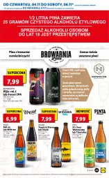 Gazetka promocyjna Lidl - GAZETKA - Gazetka - ważna od 07.11 do 07.11.2021 - strona 45 - produkty: Piwa, Piwo, Sos, Tropical, Nuty