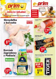 Gazetka promocyjna Prim Market - Gazetka - ważna od 21.09 do 21.09.2022 - strona 1 - produkty: Piec, Kurczak, Top, Sok, Tiger, Zapiekanka, Pieczarka, Napój