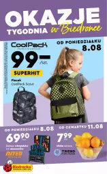 Gazetka promocyjna Biedronka - Okazje tygodnia - Gazetka - ważna od 28.08 do 28.08.2022 - strona 1 - produkty: Plecak
