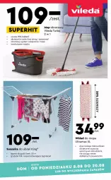 Gazetka promocyjna Biedronka - Okazje tygodnia - Gazetka - ważna od 28.08 do 28.08.2022 - strona 6 - produkty: Por, Mop, Rama, Vileda, Wkład do mopa, Wiadro, Suszarka