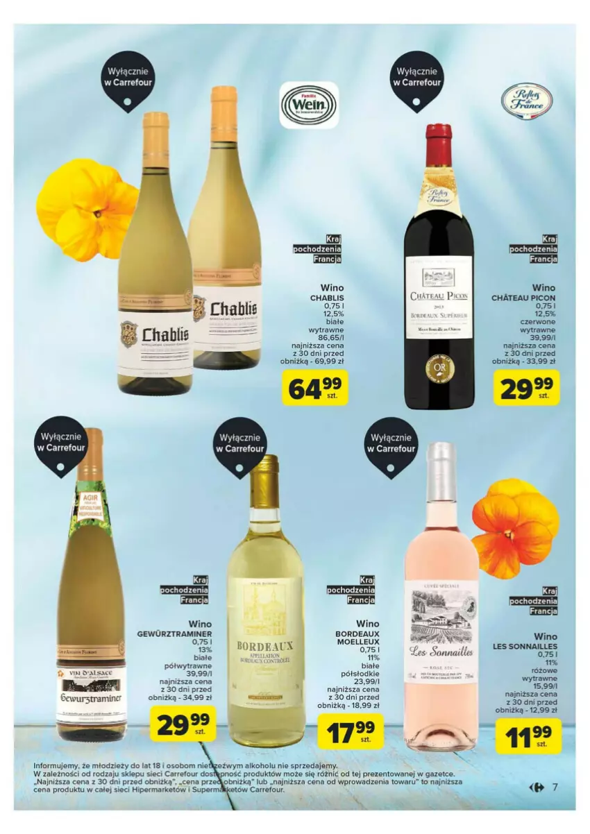 Gazetka promocyjna Carrefour - ważna 20.05 do 01.06.2024 - strona 10 - produkty: Bordeaux, Wino