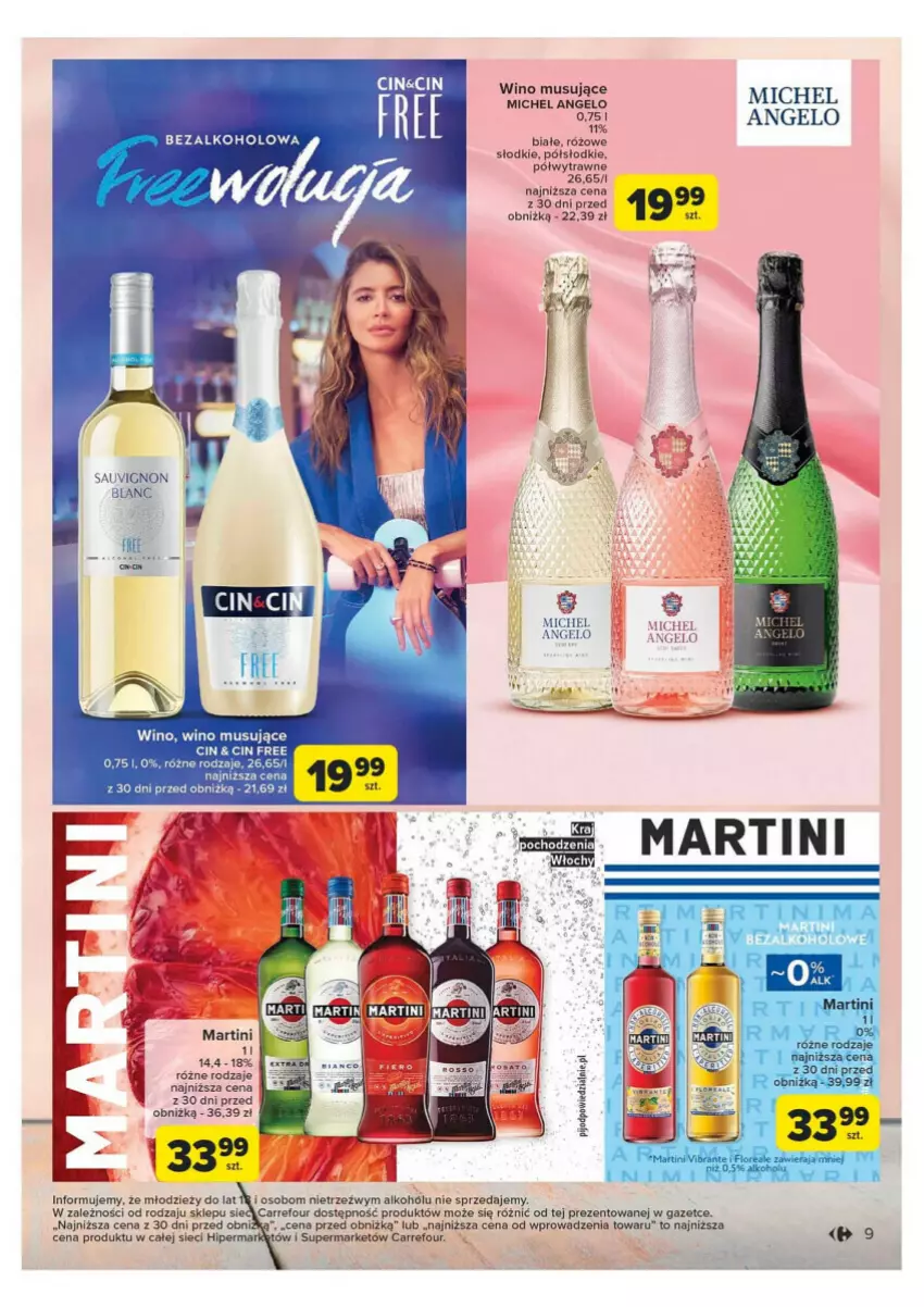 Gazetka promocyjna Carrefour - ważna 20.05 do 01.06.2024 - strona 12 - produkty: Martini, Mus, Wino, Wino musujące