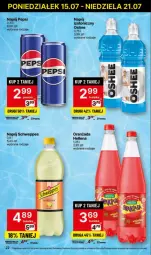 Gazetka promocyjna Delikatesy Centrum - NOWA GAZETKA Delikatesy Centrum od 15 lipca! 15-21.07.2024 - Gazetka - ważna od 21.07 do 21.07.2024 - strona 22 - produkty: Rum, Pepsi, Oranżada, Schweppes, Hellena, Napój