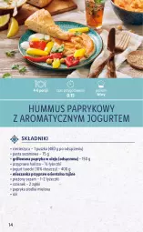 Gazetka promocyjna Lidl - KATALOG ORIENTALNY - Gazetka - ważna od 23.04 do 23.04.2022 - strona 14 - produkty: Hummus, Sól, Por, Mus, Papryka słodka, Jogurt, Papryka, Czosnek, Sezam, Grill, Olej