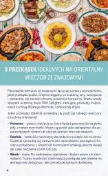 Gazetka promocyjna Lidl - KATALOG ORIENTALNY - Gazetka - ważna od 23.04 do 23.04.2022 - strona 4 - produkty: Hummus, Sos, Ser, Mus, Gry, O Bag, Winogrona, Wino, Obraz, Krakersy, Szpinak, Fa