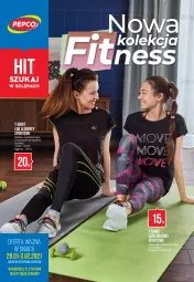 Gazetka promocyjna Pepco - Nowa kolekcja FITness - Gazetka - ważna od 03.02 do 03.02.2021 - strona 1 - produkty: Por, Gin, T-shirt, Sport, Legginsy