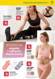 Gazetka promocyjna Pepco - Nowa kolekcja FITness - Gazetka - ważna od 03.02 do 03.02.2021 - strona 5 - produkty: Top, Sok, Por, Biustonosz, Sport