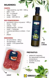 Gazetka promocyjna Lidl - KATALOG ITALIAMO - Gazetka - ważna od 11.02 do 11.02.2023 - strona 19 - produkty: Cebula, Sos, Ser, Sól, Salami, Pomidorki, Sos pomidorowy, Pieprz, Mąka, Miód, Bazyl, Oliwa z oliwek, Bazylia, Mąka pszenna, Piekarnik, Parmezan, Suszone pomidory, Woda, Pomidory, Oliwa