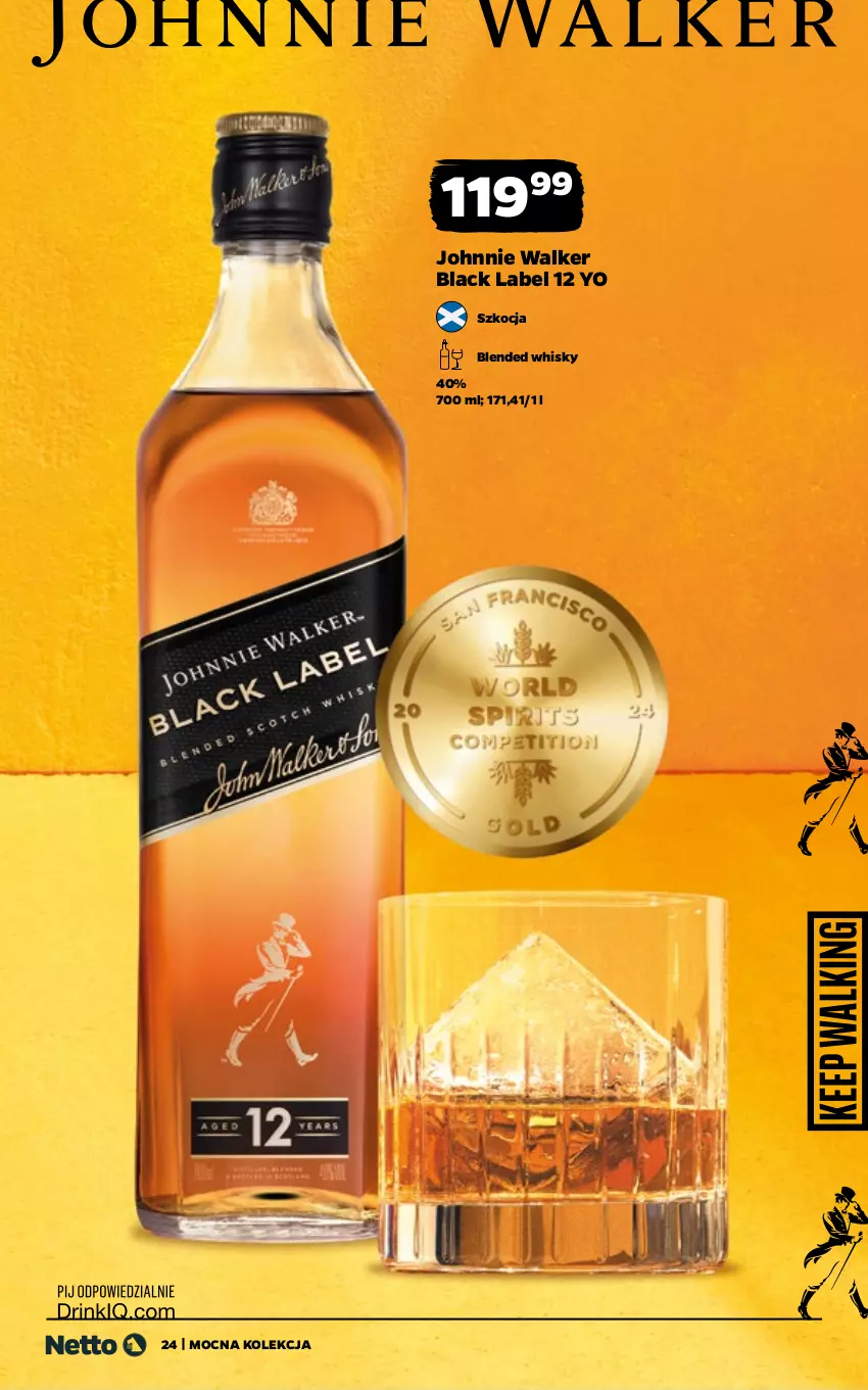 Gazetka promocyjna Netto - Alkohole - Mocne - ważna 16.03 do 29.03.2026 - strona 24 - produkty: Johnnie Walker, Koc, Lack, Whisky