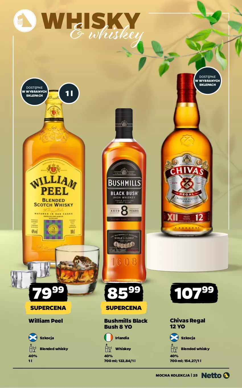 Gazetka promocyjna Netto - Alkohole - Mocne - ważna 16.03 do 29.03.2026 - strona 25 - produkty: Bushmills, Koc, Lack, Whiskey, Whisky