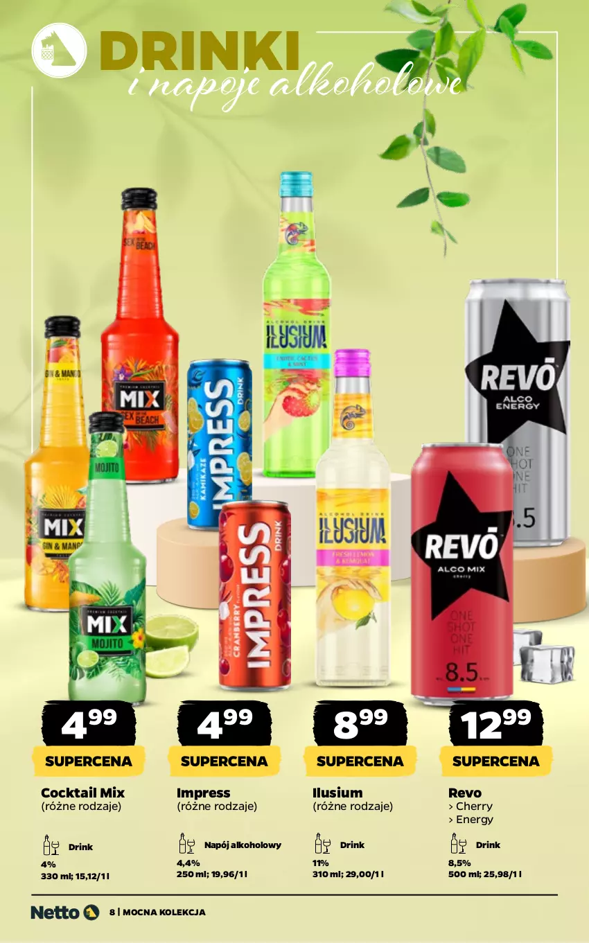 Gazetka promocyjna Netto - Alkohole - Mocne - ważna 16.03 do 29.03.2026 - strona 8 - produkty: Napój, Napoje