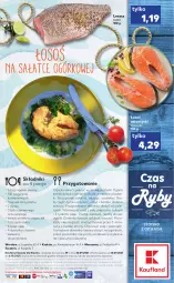 Gazetka promocyjna Kaufland - RYBY - Gazetka - ważna od 06.10 do 06.10.2021 - strona 2 - produkty: Sos, Ser, Sól, Por, Ogórki konserwowe, Ogórek, Tusz, Plasterki, Sałat, Talerz, Pieprz, Nuty, Wagi, Olej, Ocet, Fa