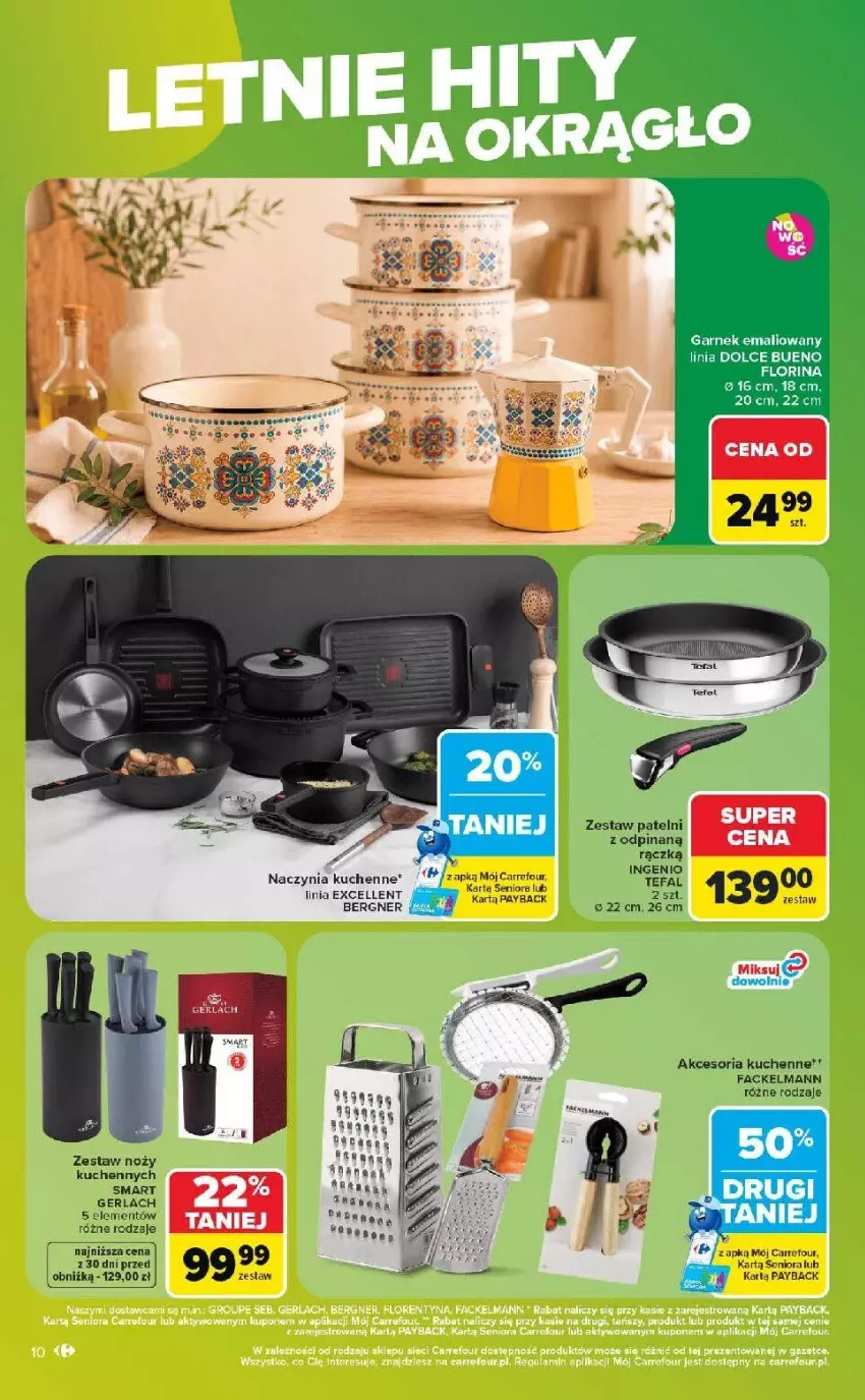Gazetka promocyjna Carrefour - Gazetka Carrefour w SUMIE same ostatnie sztuki i letnie hity - ważna 27.07 do 08.08.2026 - strona 10 - produkty: Fa, Hama, Noż, Tefal