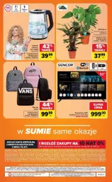 Gazetka promocyjna Carrefour - Gazetka Carrefour w SUMIE same ostatnie sztuki i letnie hity - Gazetka - ważna od 08.08 do 08.08.2026 - strona 16 - produkty: Halo, Czajnik, Sencor, Tera, Tran, Telewizor, K2, Fa