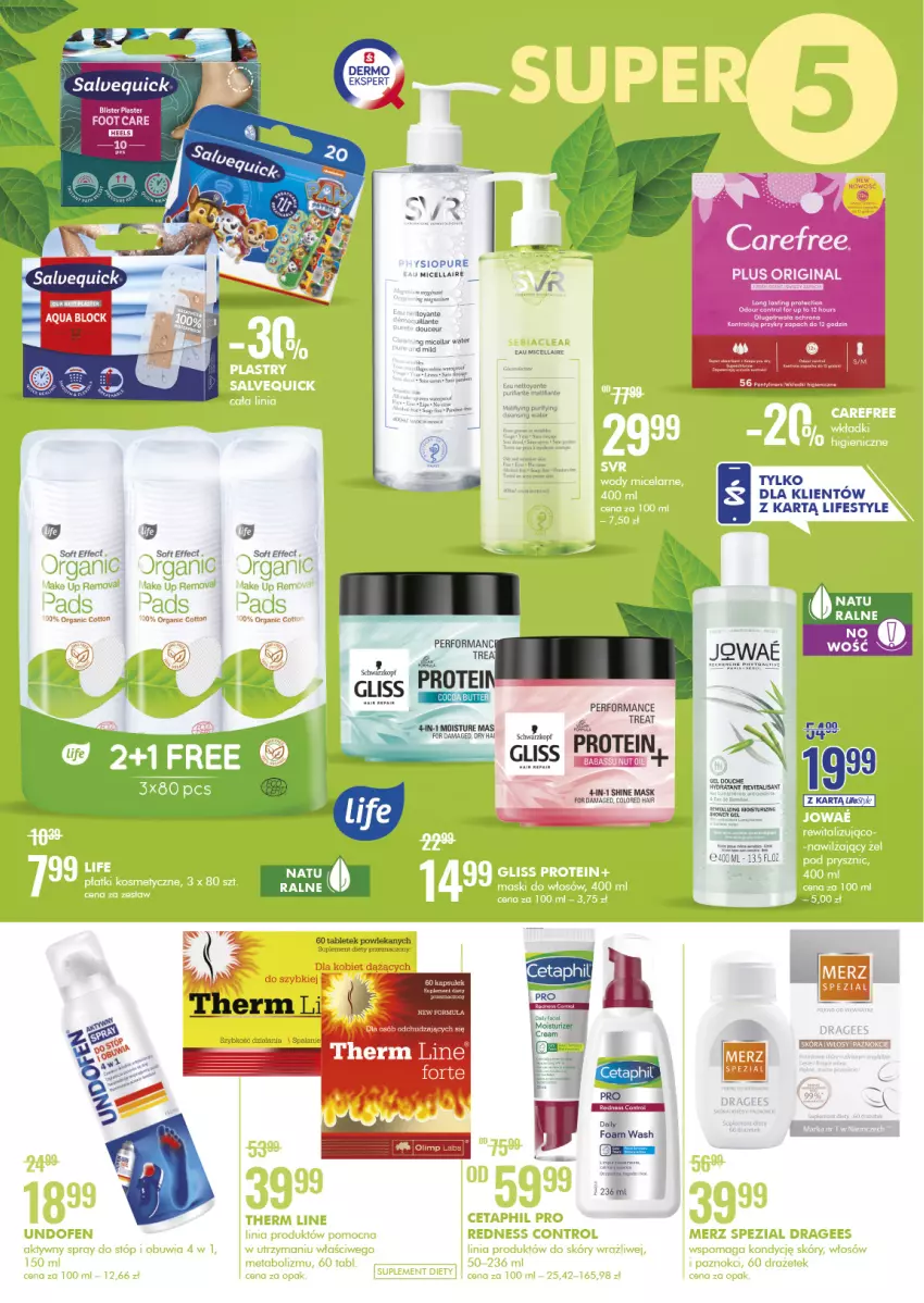 Gazetka promocyjna Super Pharm - Gazetka - ważna 21.04 do 04.05.2022 - strona 2 - produkty: Carefree, Control, Gin, Pur, Tablet