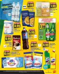 Gazetka promocyjna Topaz - Gazetka - Gazetka - ważna od 04.10 do 04.10.2023 - strona 3 - produkty: Piwa, Lubella, Domestos, Top, Koc, Gra, Papier, Bell, Proszek do prania, Kawa mielona, Kawa, Papier toaletowy, Dell, Perła, Pepsi, Mąka, Płyn do wc, Feta, Bella, Mąka pszenna, Bryza, Napój, Fa