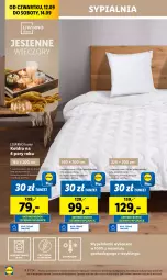 Gazetka promocyjna Lidl - GAZETKA - Gazetka - ważna od 14.09 do 14.09.2024 - strona 18 - produkty: Sypialnia, Por, Ivar, Kołdra
