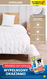 Gazetka promocyjna Lidl - GAZETKA - Gazetka - ważna od 14.09 do 14.09.2024 - strona 19 - produkty: Sypialnia, Kołdra