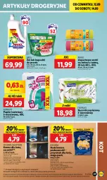 Gazetka promocyjna Lidl - GAZETKA - Gazetka - ważna od 14.09 do 14.09.2024 - strona 51 - produkty: Pur, Papier, Worki na śmieci, Papier toaletowy, Ręcznik, Rolki, Worki na śmiec, Flora, Ariel, Kapsułki do prania, Przysmak dla kota