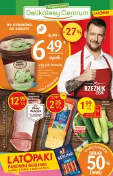 Gazetka promocyjna Delikatesy Centrum - Gazetka Delikatesy Centrum - Gazetka - ważna od 14.07 do 14.07.2021 - strona 1 - produkty: Ser, Rum, Lody, Edam, Mango, Mięta