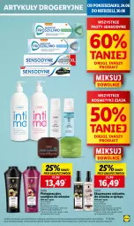 Gazetka promocyjna Lidl - GAZETKA - Gazetka - ważna od 26.06 do 26.06.2024 - strona 55 - produkty: Szampon, Ziaja, Odżywka, Sensodyne