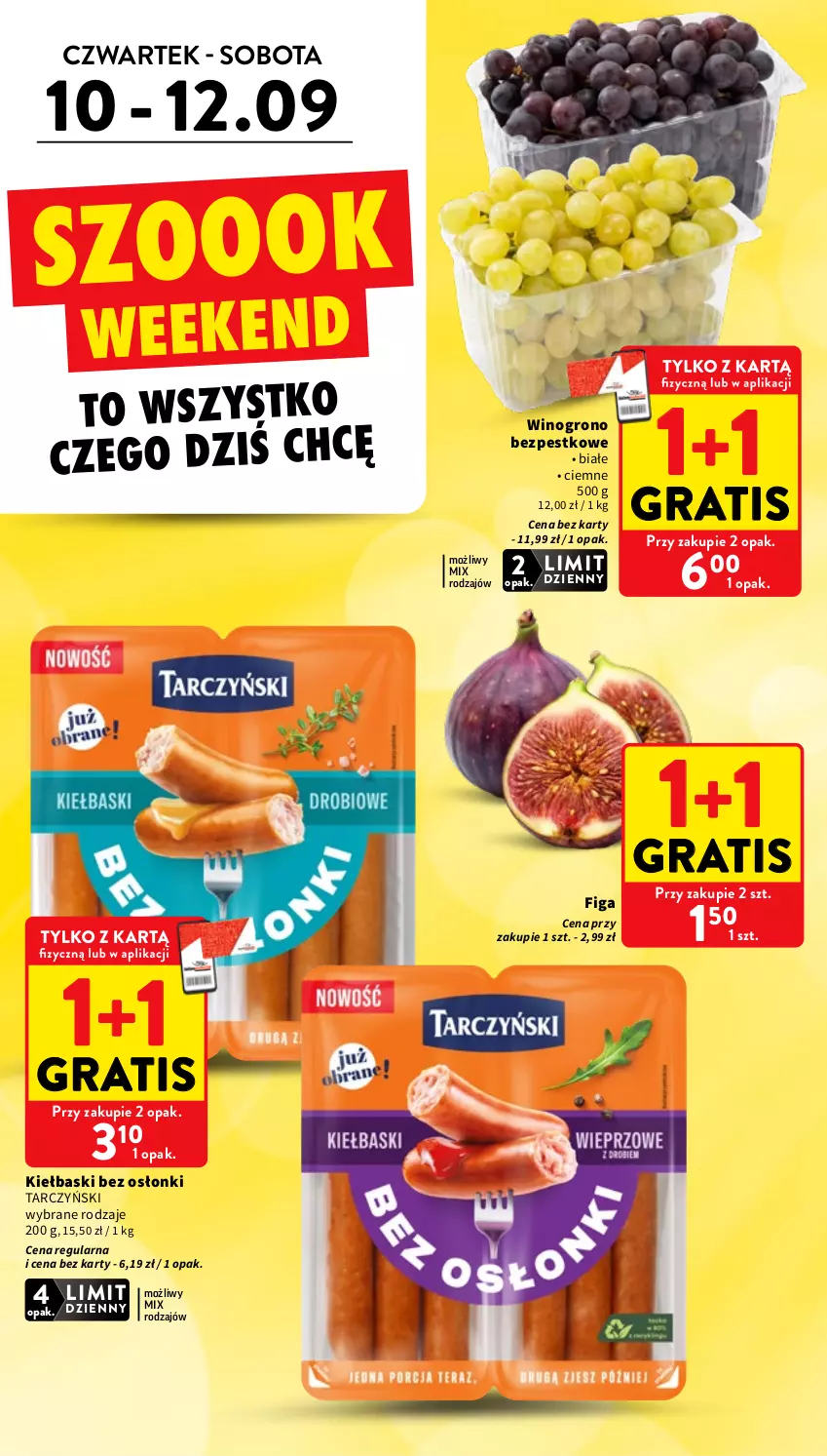 Gazetka promocyjna Intermarche - Gazetka promocyjna - ważna 10.09 do 16.09.2026 - strona 2 - produkty: Gra, Tarczyński, Wino