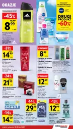 Gazetka promocyjna Intermarche - Gazetka promocyjna - Gazetka - ważna od 16.09 do 16.09.2026 - strona 33 - produkty: Woda perfumowana, Elseve, Bursztyn, Płyn do płukania jamy ustnej, Listerine, Rexona, Dezodorant, Perfum, Adidas, Tampony, Joanna, Szynka, Płyn do płukania, Woda toaletowa, Szampon, Gillette, La Rive, Maszynka, Odżywka, Maszynka do golenia, Woda, Herbata, O.B.