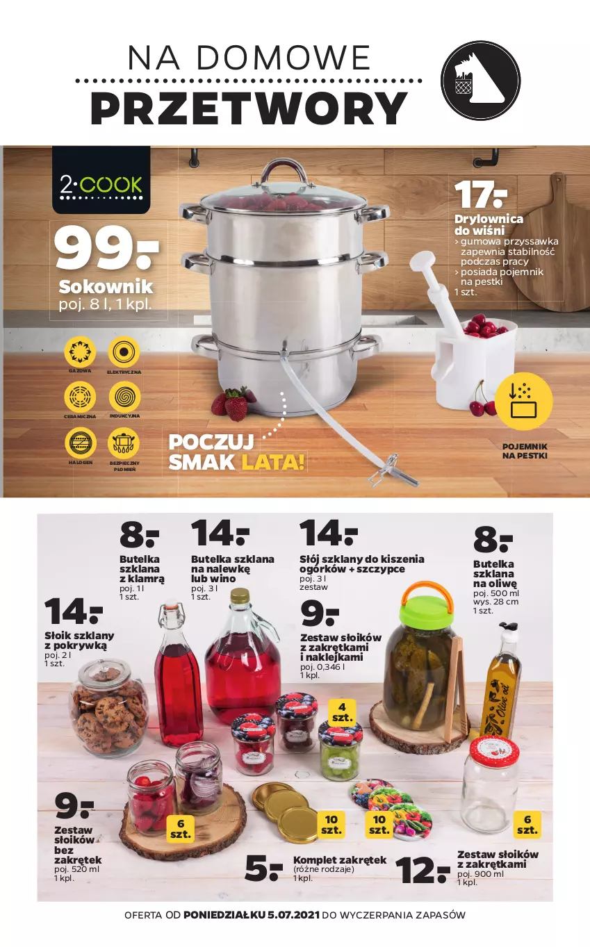 Gazetka promocyjna Netto - Gazetka non food - ważna 05.07 do 10.07.2021 - strona 1 - produkty: Halo, Klej, LANA, Piec, Pojemnik, Sok, Szczypce, Wino