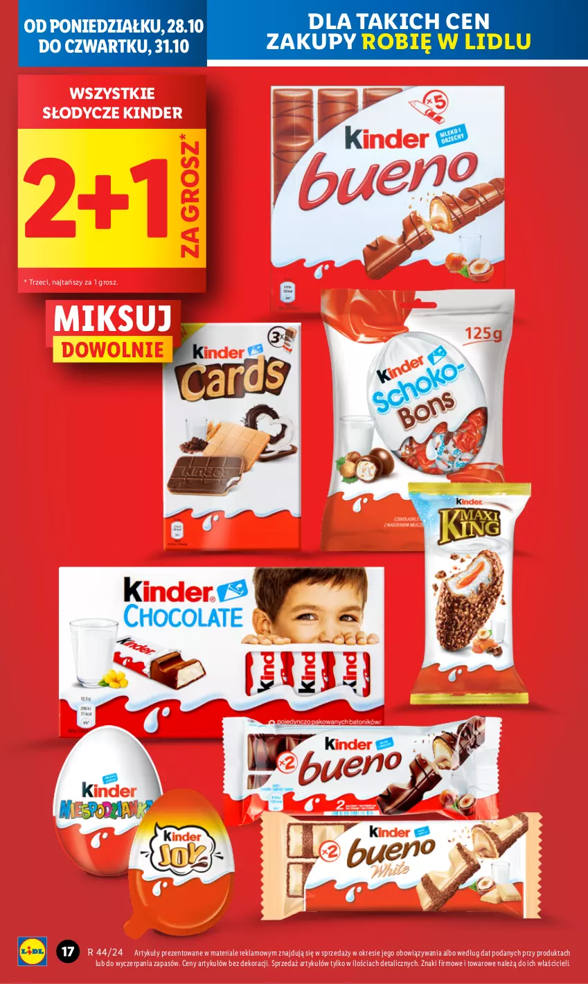 Gazetka promocyjna Lidl - GAZETKA - ważna 28.10 do 29.10.2024 - strona 12 - produkty: Kinder