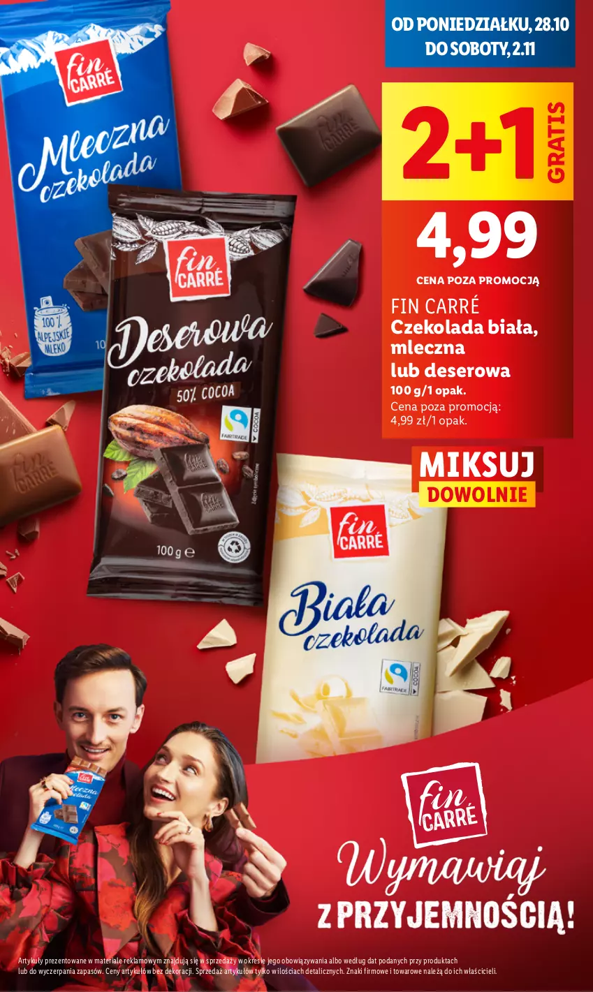 Gazetka promocyjna Lidl - GAZETKA - ważna 28.10 do 29.10.2024 - strona 13 - produkty: Czekolada, Deser, Gra, Ser