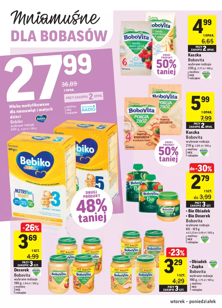 Gazetka promocyjna Intermarche - Gazetka tygodnia - ważna 13.04 do 19.04.2021 - strona 32 - produkty: Bebiko, BoboVita, Deser, Dzieci, Mleko, Ser, Serek