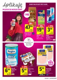Gazetka promocyjna Intermarche - Gazetka tygodnia - Gazetka - ważna od 19.04 do 19.04.2021 - strona 24 - produkty: Kurczak, Tchibo, Pistacje, Gin, Papier, Kawa ziarnista, Zott, Red Bull, Kawa, Tchibo Barista, Ręcznik, Morliny, Felix, Napój, Monte