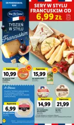 Gazetka promocyjna Lidl - TYDZIEŃ W STYLU FRANCUSKIM - Gazetka - ważna od 23.09 do 23.09.2023 - strona 2 - produkty: Ser, Brie, Aksam