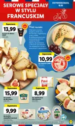 Gazetka promocyjna Lidl - TYDZIEŃ W STYLU FRANCUSKIM - Gazetka - ważna od 23.09 do 23.09.2023 - strona 3 - produkty: Ser, Brie, Tarta, Camembert, LG